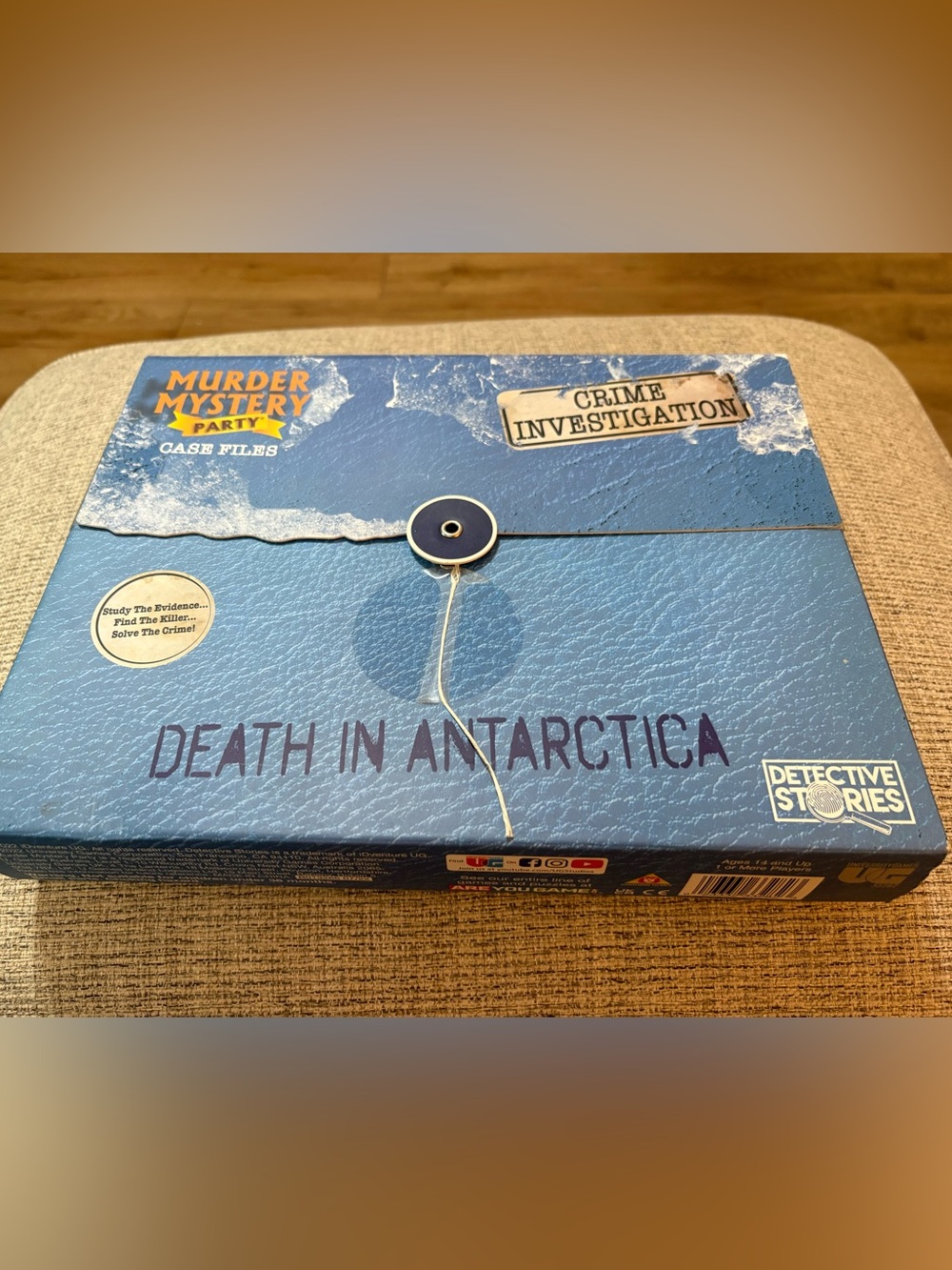 MURDER MYSTERY GAME- Death in Antarctica NEW UNOPENED-